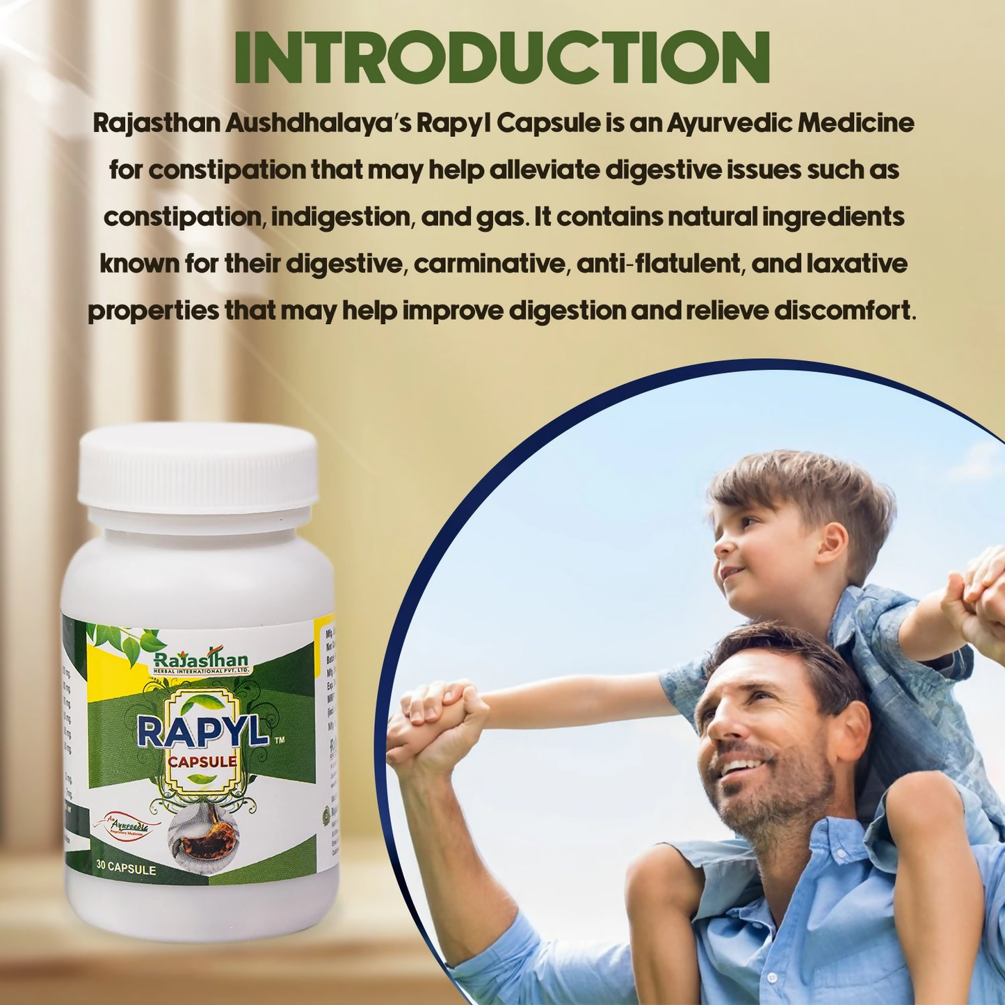 Rajasthan Herbals Rapyl Capsules | Swadesiicart