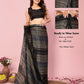 Attractive These Party Wear Ready To Wear Saree - Grey | Swadesiicart