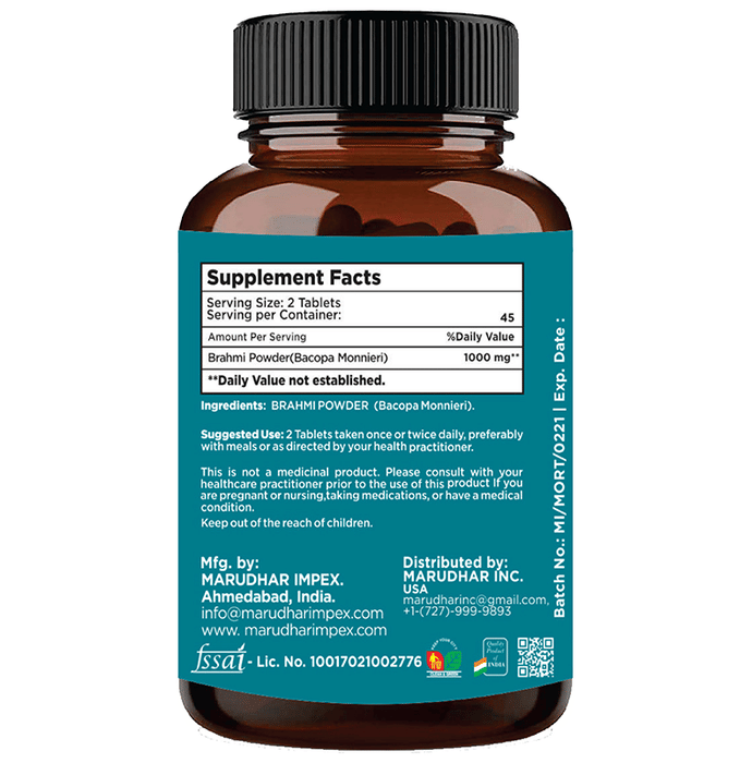 Minature Brahmi Tablets | Swadesiicart