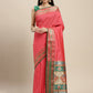 Shree Shyam Fashion Silk Blend Gajari Saree