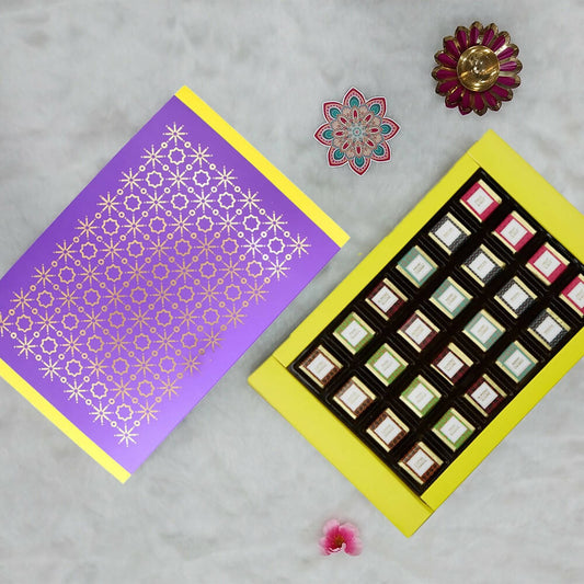 Dibha Ruchoks Assorted Chocolate Gift Pack (24 Assorted Chocolates) - Swadesiicart
