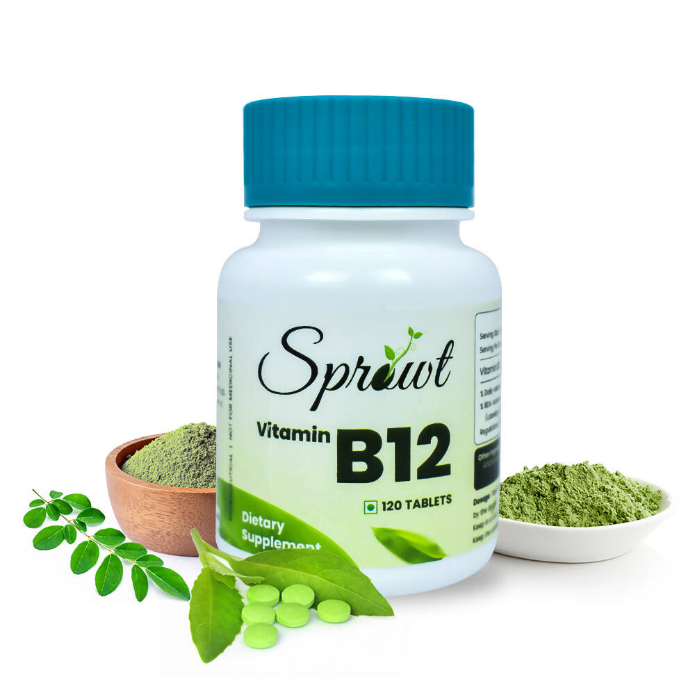 Sprowt Plant Based Vitamin B12 Tablets - Myupchar