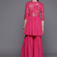 Ahalyaa Women's Traditional Wear Co-ods - Pink - Swadesiicart
