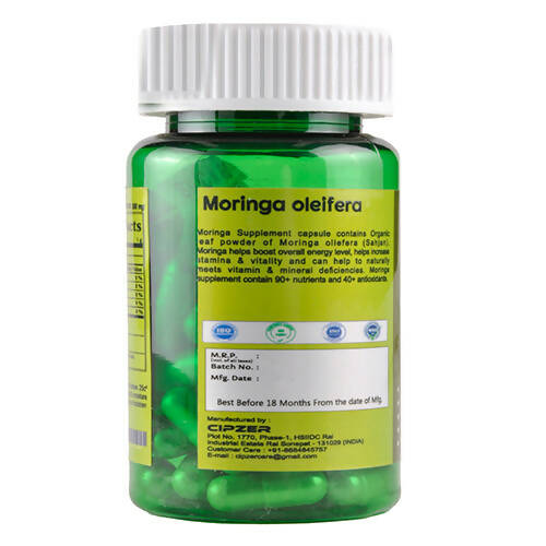 Cipzer Moringa Oleifera Capsules - Swadesiicart