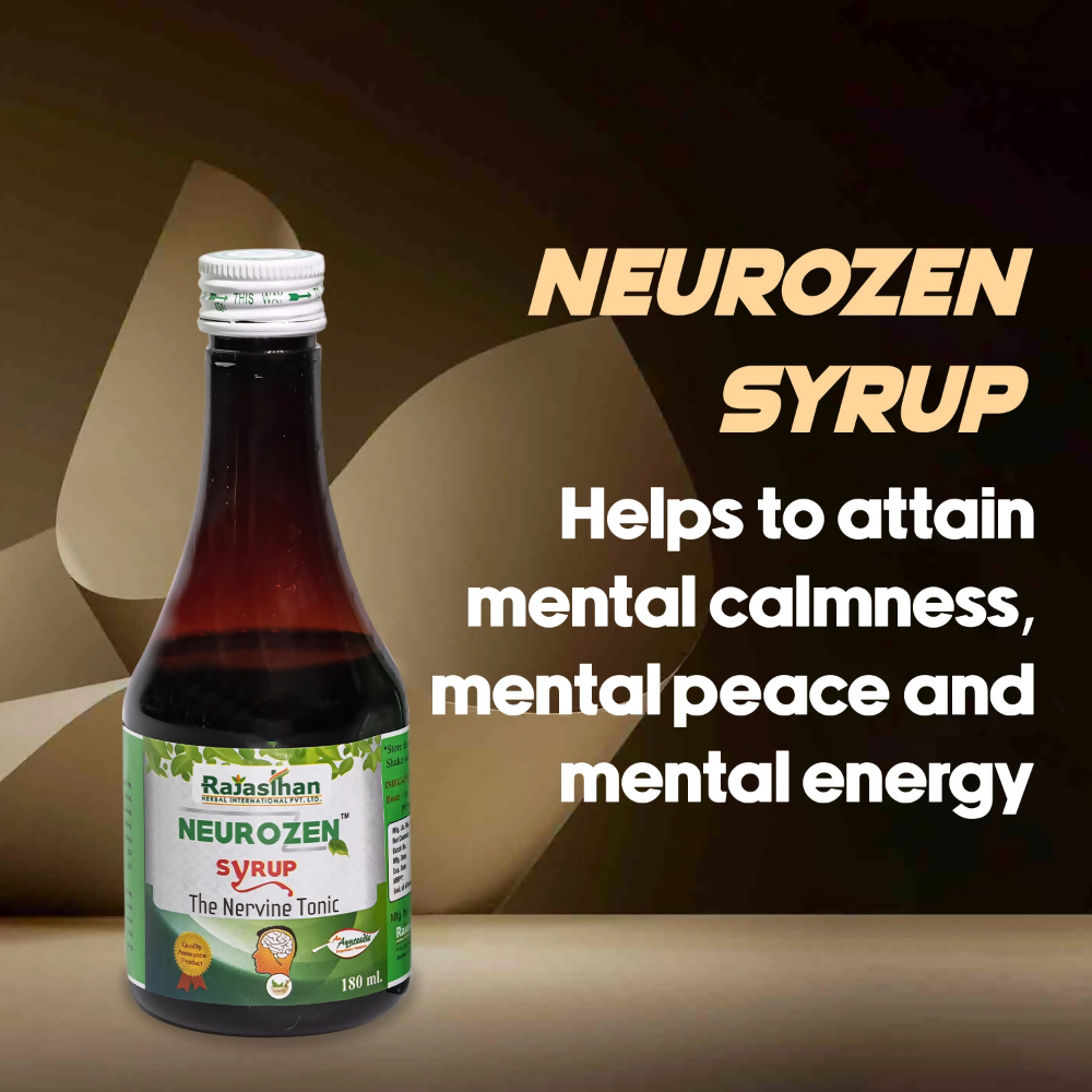 Rajasthan Herbals Neurozen Syrup | Swadesiicart