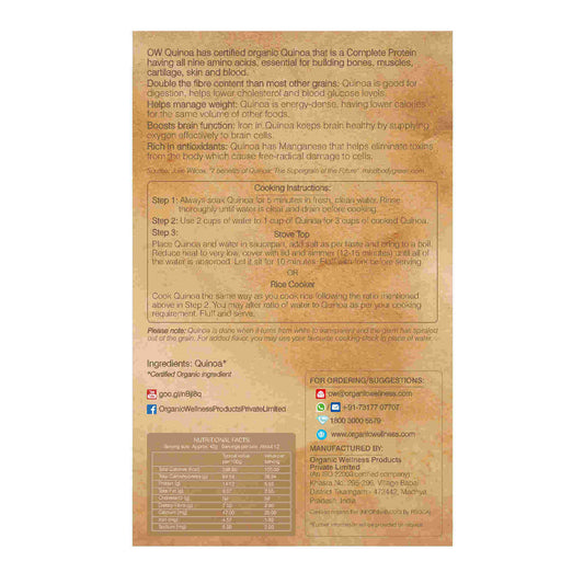 Organic Wellness Quinoa - Swadesiicart
