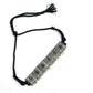 Mominos Fashion Johar Kamal Statement Silver-Plated Brass Finish Kundan/Pearls Choker For Women (Black) | Swadesiicart