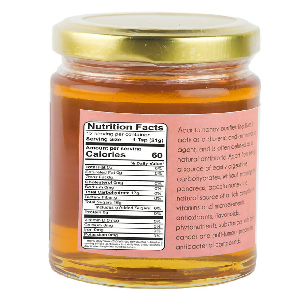 Praakritik Natural Acacia Honey - Swadesiicart