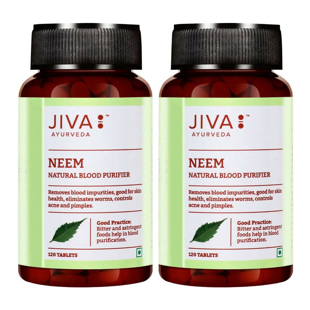 Jiva Ayurveda Neem Tablets - Jiva Ayurvedic