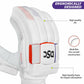DSC Krunch 7.0 Men's Leather Right Hand Cricket Batting Gloves - Size Small (White Orange) - Swadesiicart