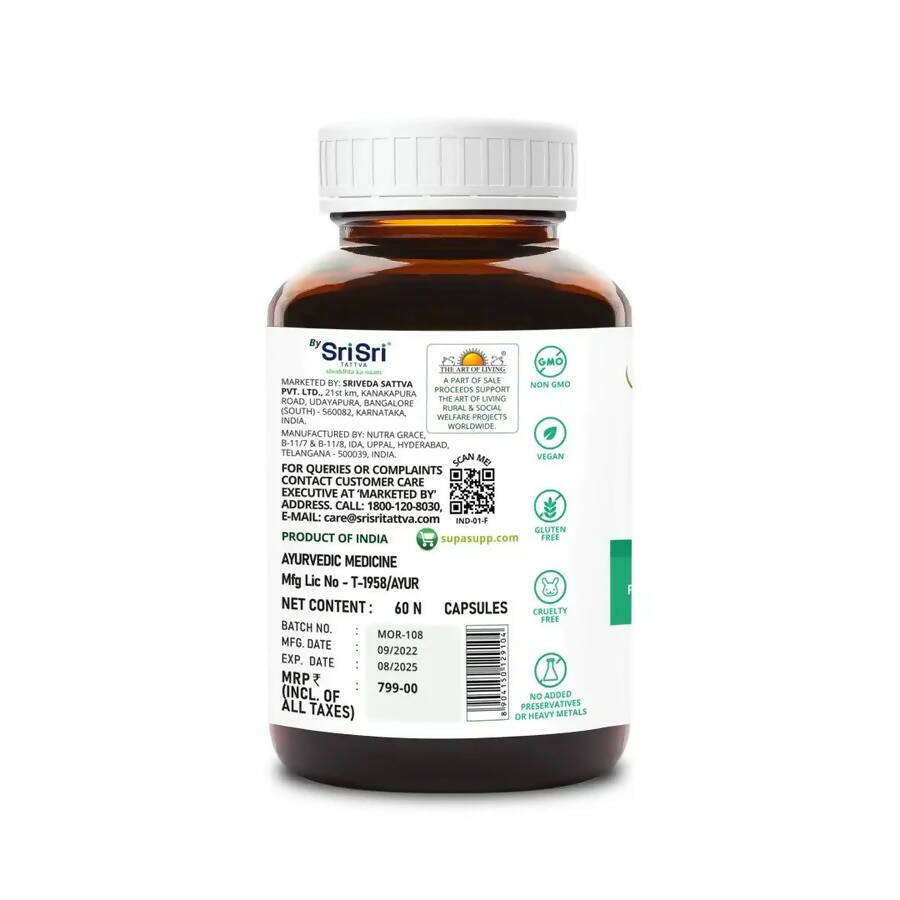 Sri Sri Tattva Supasupp Moringa Oil Capsules | Swadesiicart