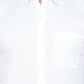 Ramraj Cotton Mens Full Sleeve Formal 100 % Cotton White Shirt | Swadesiicart