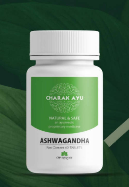 Charakayu Ashwagandha Tablets | Swadesiicart