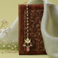 Ruby Raang Gold Polished Pink Kundan Maang Tikka | Swadesiicart