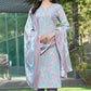 BulBul Fashionista Brown Cotton Kurta Set with Dupatta - Swadesiicart