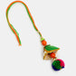 NVR Women & Men Set of 2 Multicolor Beaded Bhaiya Bhabhi Rakhi With Roli Chawal & Chocolate | Swadesiicart