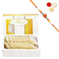 Ghasitaram Pure Kaju Katlis Box With Pearl Beads Rakhi | Swadesiicart