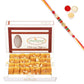 Ghasitaram Soft Mysore pak With Pearl Beads Rakhi | Swadesiicart