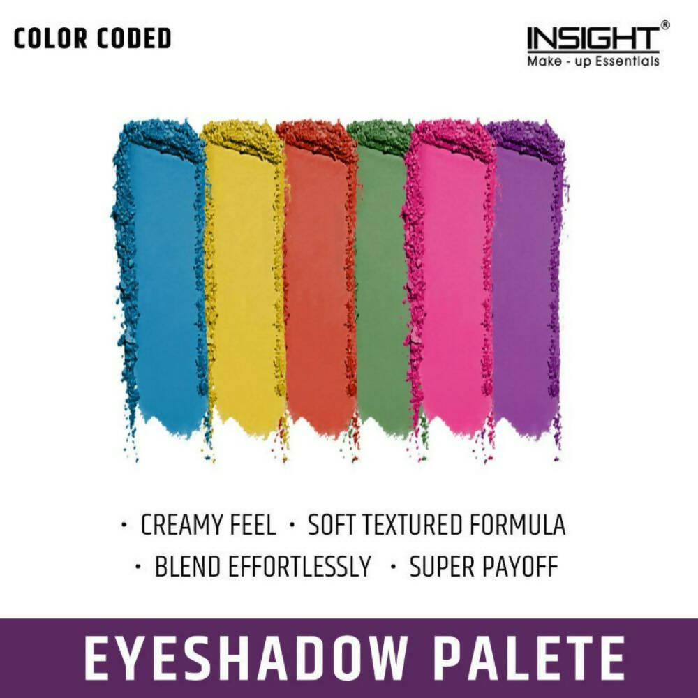 Insight Cosmetics Show Time Eyeshadow Palette - Color Coded - Swadesiicart