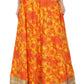 Asmaani Orange Color Maxi Skirt