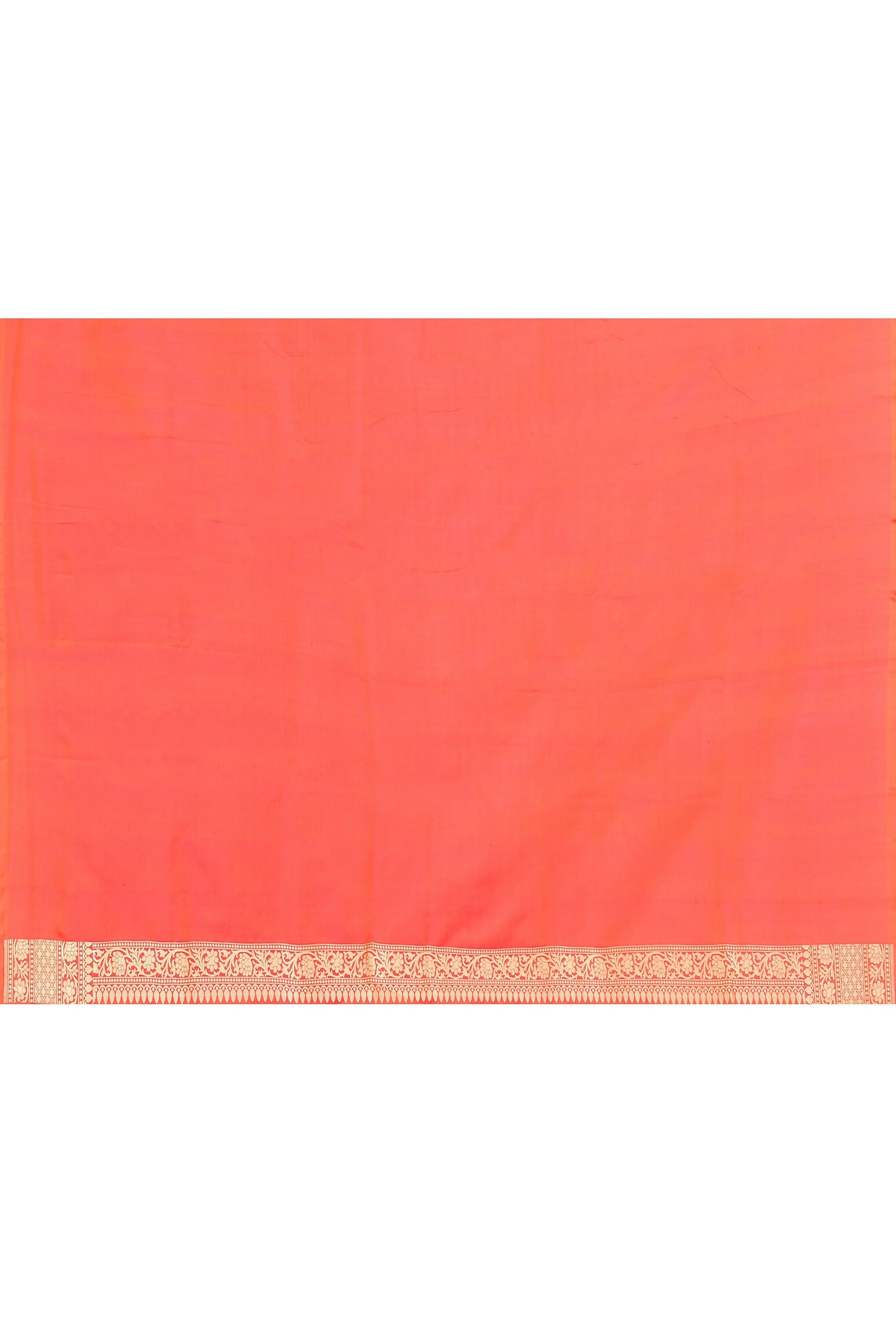 Joban Fashion Red Pure Katan Pure Handloom Banarasi Silk Saree | Swadesiicart