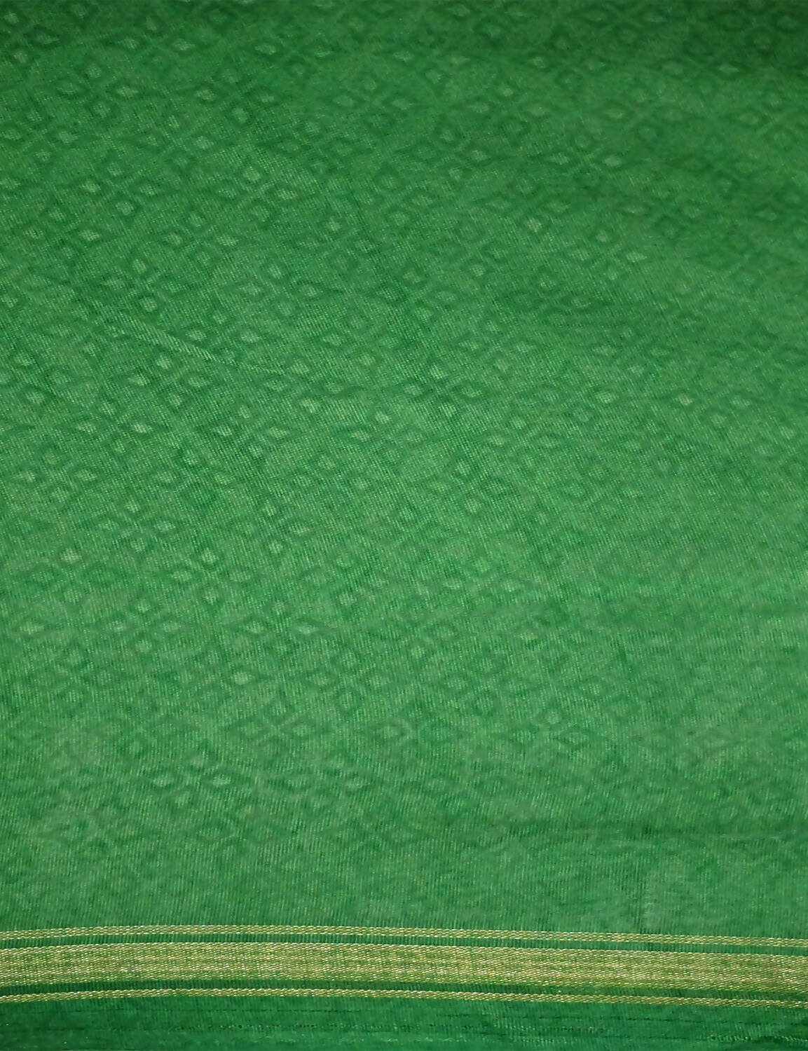 Multi Shades Of Red And Green Kalamkaari Design Semi Chanderi Saree By Gayathri Reddy Designer Studio | Swadesiicart
