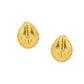 Golden Drop Earrings - Ruby Raang | Swadesiicart