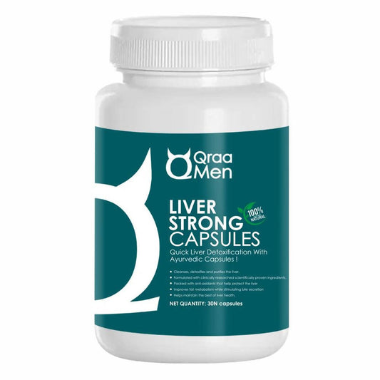 Qraa Liver Strong Capsules | Swadesiicart