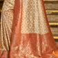 Astita Rajvastra Red Banarasi Silk Saree | Swadesiicart