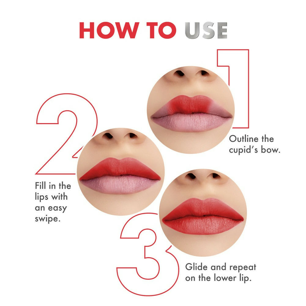 Lakme Cushion Matte Lipstick - Brown Buzz - Swadesiicart