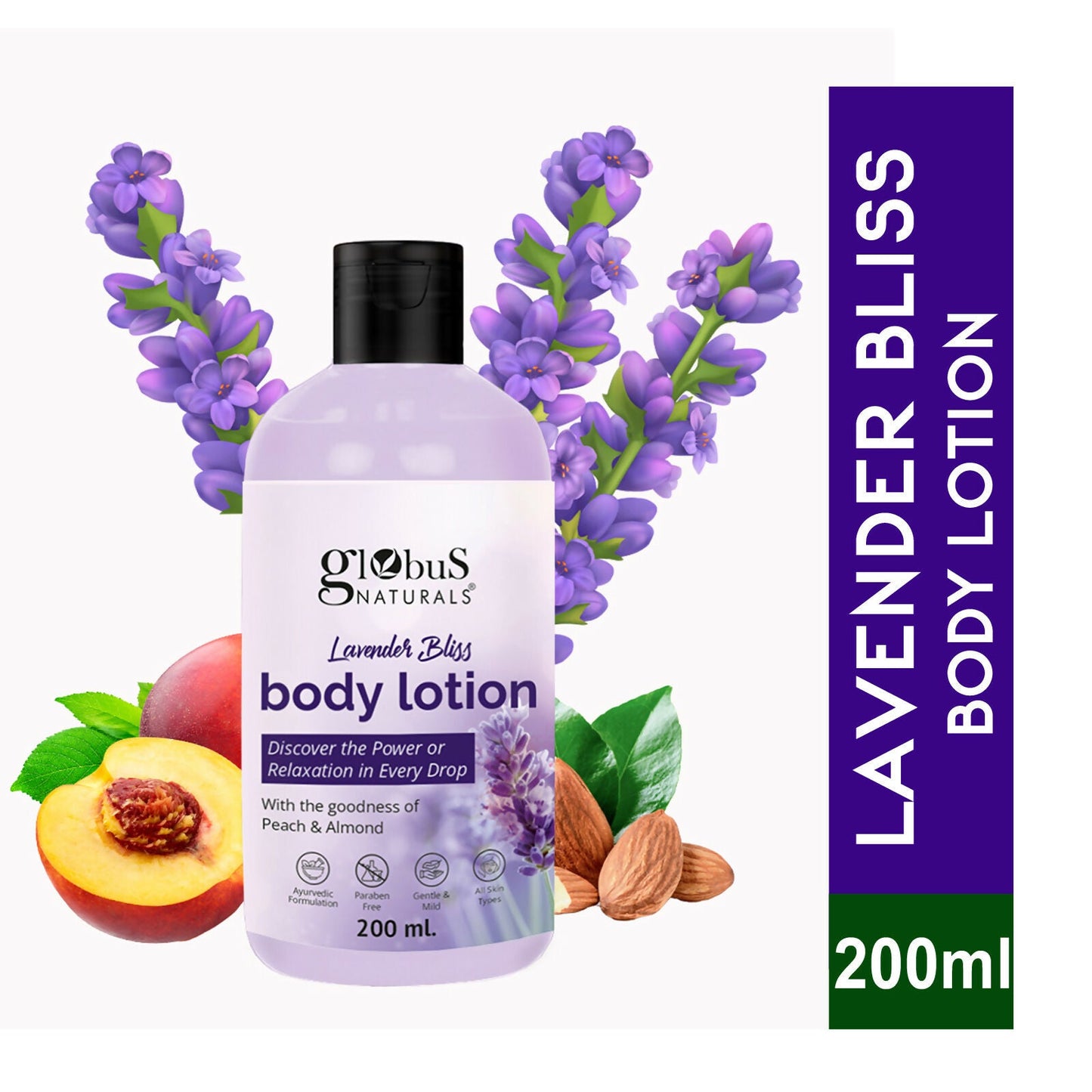 Globus Naturals Lavender Bliss Body Lotion | Swadesiicart