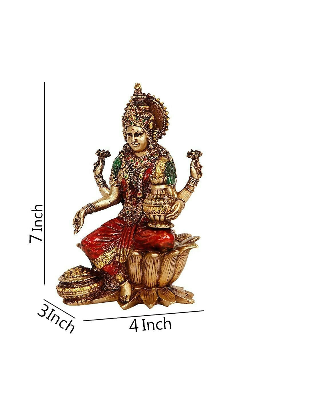 CraftVatika Lakshmi Devi Idol Statue - Swadesiicart