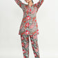 Joban Fashion Beautiful Maroon & Green Cotton Cod Set - Swadesiicart