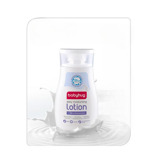 Babyhug Milk Protein Formula Daily Moisturising Milky Lotion - Swadesiicart