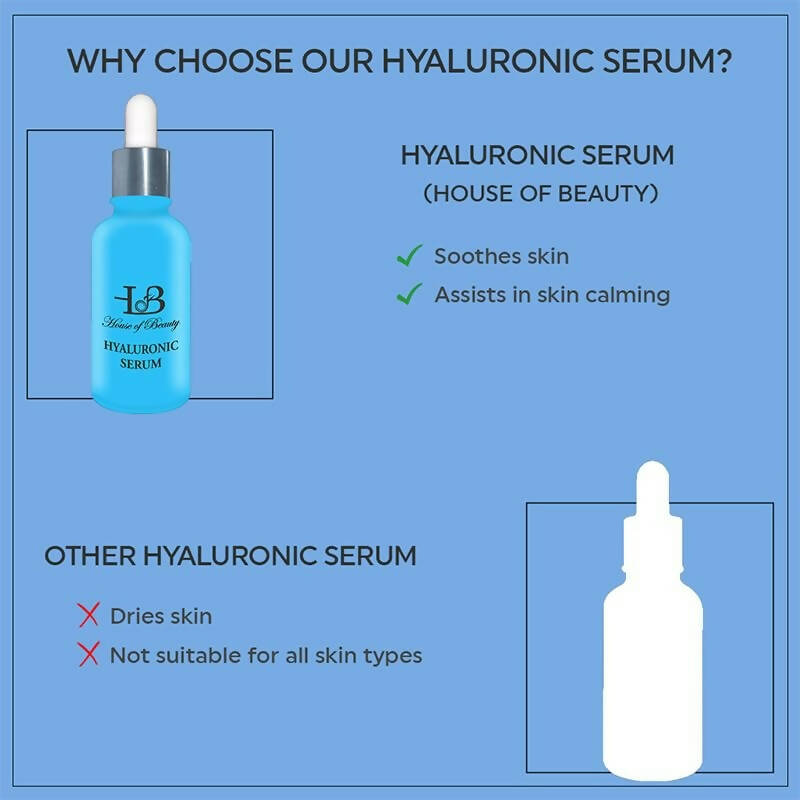 House of Beauty Hyaluronic Serum - Swadesiicart