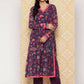 Ahalyaa Women's Traditional wear Kurta Set - Purple | Swadesiicart