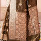 Joban Fashion Olive Green Banarasi Katan Pure Handloom Banarasi Silk Saree | Swadesiicart