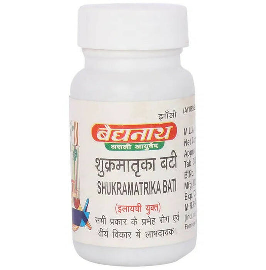 Baidyanath Jhansi Shukramatrika Bati Tablets - Ayurvedant Pvt. Ltd.