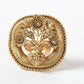 Mominos Fashion Joharkamal Gold-Polished Stone Studded Adjustable Finger Ring - Design 15 | Swadesiicart