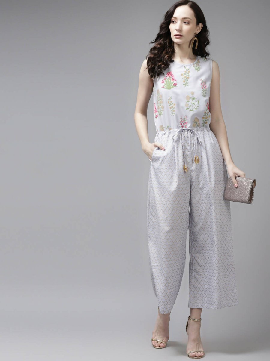 Ahalyaa Women's wear trendy Jumpsuit - Blue | Swadesiicart