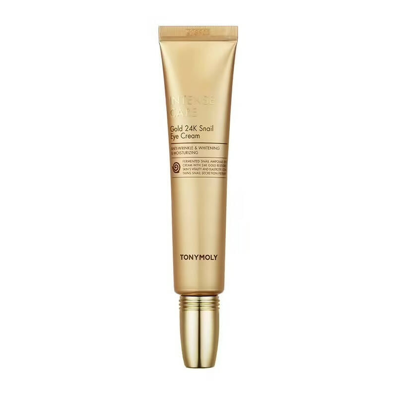 Tonymoly Intense Care Gold 24K Snail Eye Cream - Korean Skincare | Swadesiicart