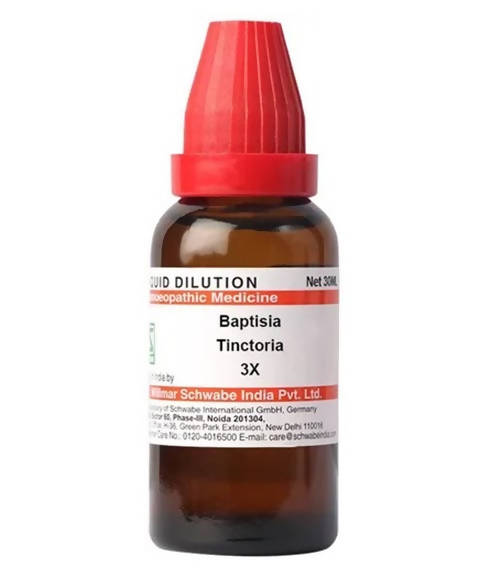 Dr. Willmar Schwabe India Baptisia Tinctoria Dilution | Swadesiicart