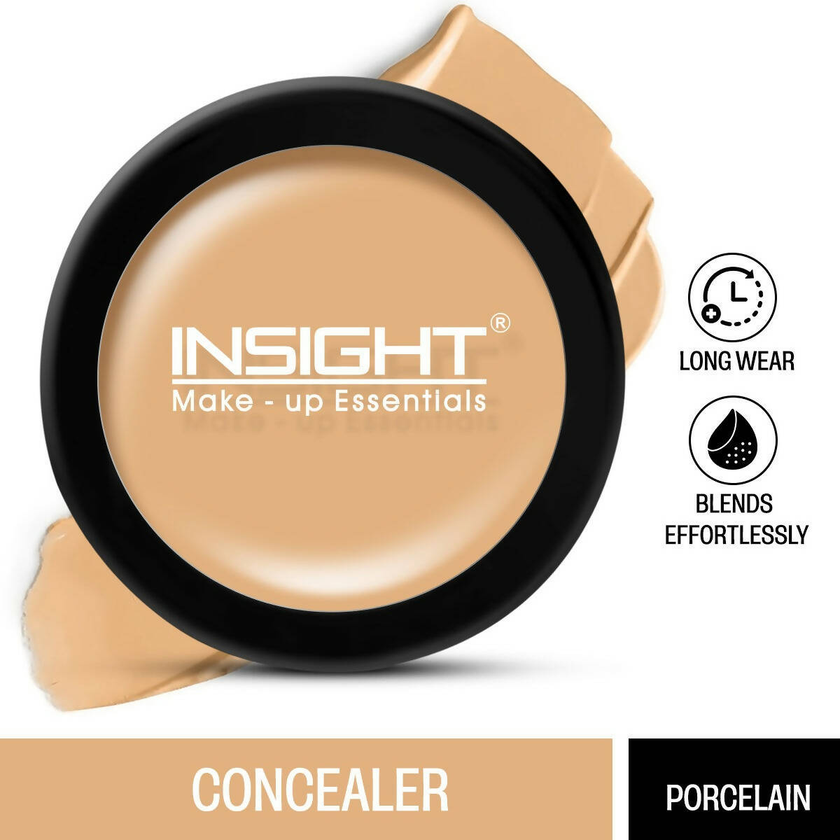Insight Cosmetics Concealer - Porcelain - Swadesiicart