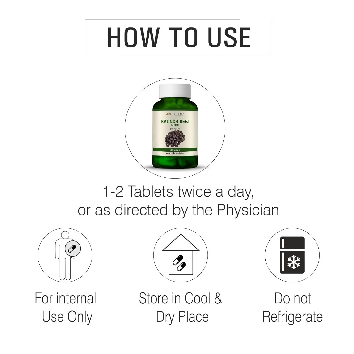 Bio Resurge Life Kaunch Beej Tablets - Swadesiicart
