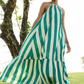 Aayaa Designer Printed Full Flared Gown - Multi Color