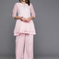 Ahalyaa Women's Traditional Wear Co-ods - Pink - Swadesiicart