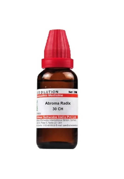Dr. Willmar Schwabe India Abroma Radix Dilution | Swadesiicart