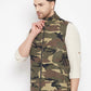 Even Apparels Multi Cotton Men Woven Nehru Jacket | Swadesiicart