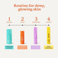 Foxtale CSMS (Cleanser, Serum, Moisturizer, Sunscreen) Flawless Skin Combo | Swadesiicart
