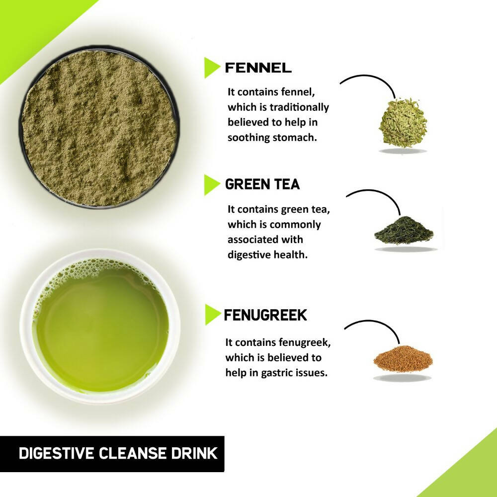 Just Vedic Digestive Cleanse Drink Mix - Swadesiicart